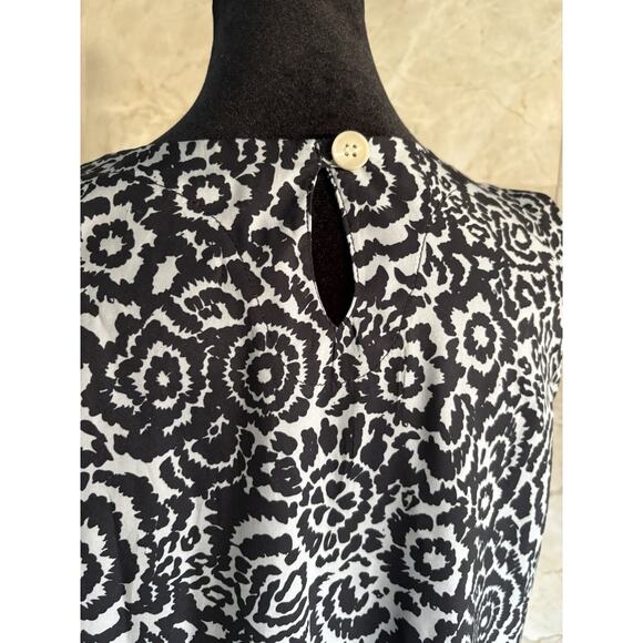 RipSkirt Hawaii Travel Dress - M - Black Floral Packable Resortwear Wrinkle Free - Picture 6 of 10